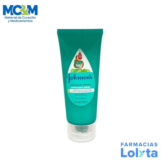 [1632] JOHNSONS CREMA PARA PEINAR P/NIÑOS HIDRATACION INTENSA C/200ML