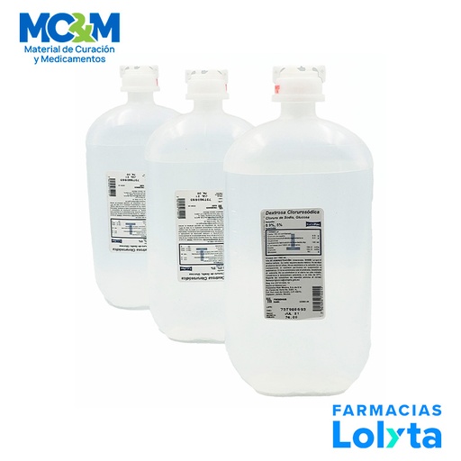 [1638] CLORURO DE SODIO GLUCOSA 0.9%-5% SOL INY 1000 ML DEXTROSA CLORUROSODICA LAB FRESENIUS (MIXTA)
