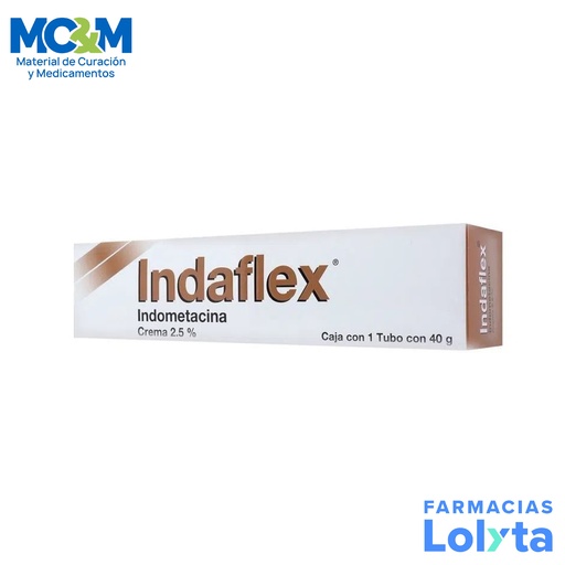 [1674] INDAFLEX CREMA 2.5% C/40G INDOMETACINA LAB ANDROMACO