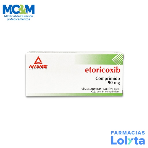 [1689] ETORICOXIB 90 MG C/14 COMPRIMIDOS LAB AMSA