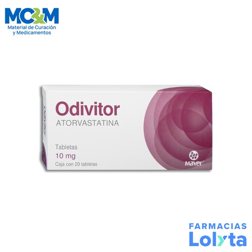 [1793] ATORVASTATINA 10 MG C/20 TAB ODIVITOR LAB MAVER