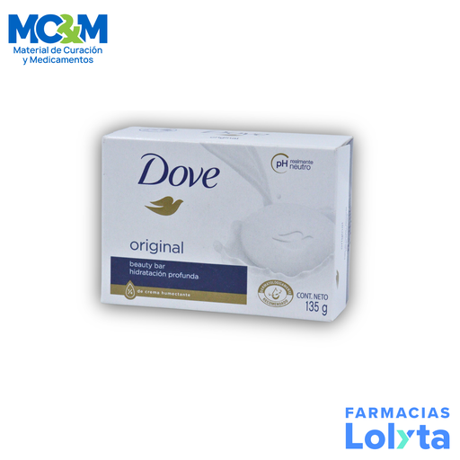 [1878] JABON EN BARRA DOVE ORIGINAL 135 G UNILEVER