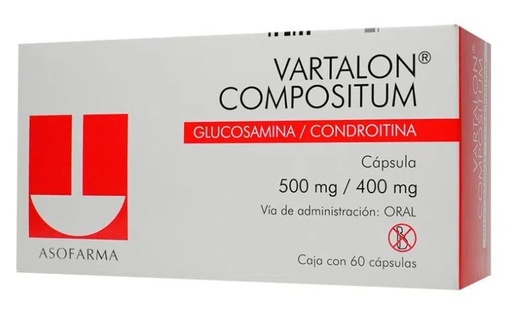 [1891] VARTALON COMPOSITUM 500/400 MG C/60 CAP GLUCOSAMINA CONDROITINA LAB ASOFARMA