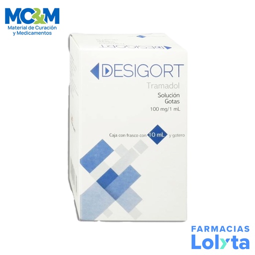 [1907] TRAMADOL 100 MG SOL GOTAS C/10 ML DESIGORT LAB DEGORTS