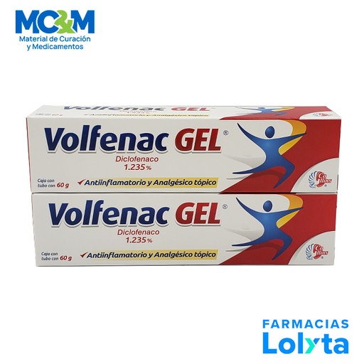 [1937] DICLOFENACO GEL 1.235% C/60 G VOLFENAC LAB COLLINS