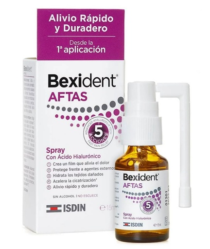 [1989] BEXIDENT AFTAS SPRAY C/15 ML LAB ISDIN