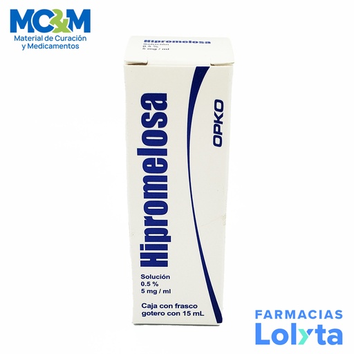 [2056] HIPROMELOSA 5 MG SOL OFTALMICA 15 ML OPKO