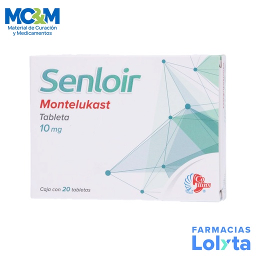 [2189] MONTELUKAST 10MG C/20 TAB SENLOIR LAB COLLINS