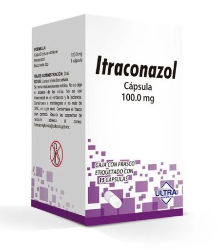 [2213] ITRACONAZOL 100 MG C/15 TAB LAB ULTRA