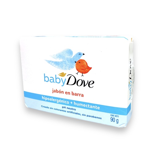 [3319] JABON EN BARRA BABY DOVE HIPOALERGENICO HUMECTANTE 90 G UNILEVER