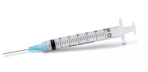 [2226] JERINGA 3 ML 21X32 C/1 PZA VERDE PLASTIPAK BD