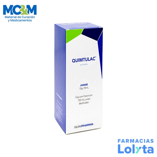 [2269] LACTULOSA 66.66 G JARABE C/125 ML QUIMTULAC LAB QUIMPHARMA