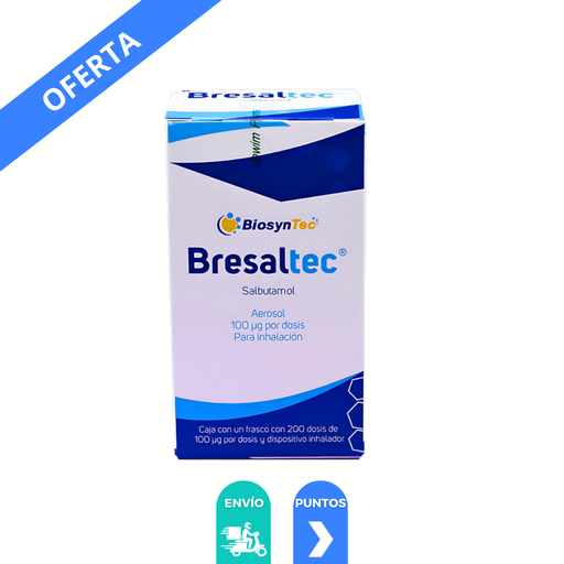 [2336] SALBUTAMOL AEROSOL PARA INHALACION 100 MCG C/200 DOSIS BRESALTEC AEROSOL LAB BIOSYNTEC