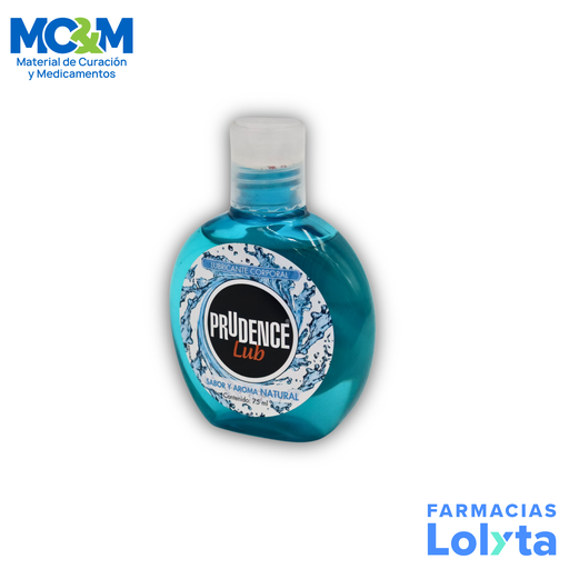 [2403] PRUDENCE LUB 75 ML SABOR Y AROMA NATURAL LUBRICANTE INTIMO LAB DKT