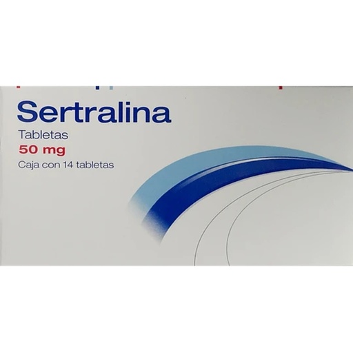 [2451] SERTRALINA 50 MG C/14 TAB LAB PSICOFARMA