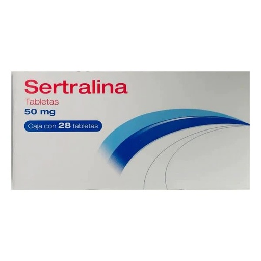 [2452] SERTRALINA 50 MG C/28 TAB LAB PSICOFARMA