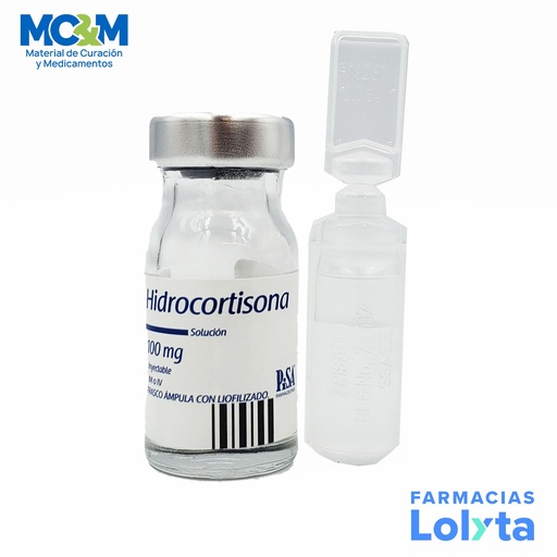 [2633] HIDROCORTISONA SOL INY 100 MG LAB PISA