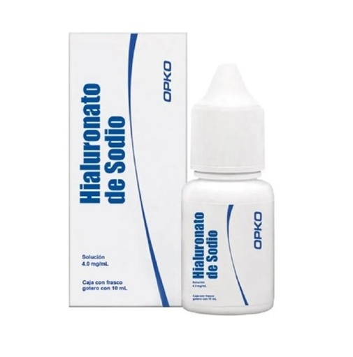 [2647] HIALURONATO DE SODIO SOL OFTALMICA 4 MG/ML C/10 ML LAB EXAKTA