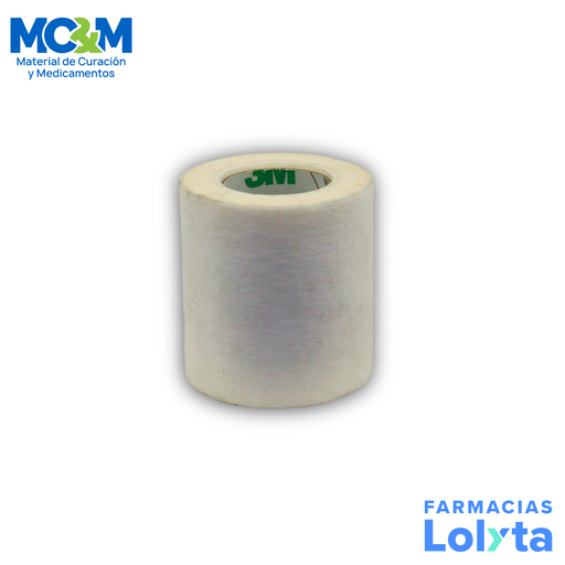 [2654] MICROPORE BLANCO 2" 5 CM X 9.1 M PIEZA CINTA QUIRURGICA REF 1530-2 3M