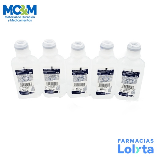 [2692] CLORURO DE SODIO SOL INY 0.9% 50 ML SOLUCION CS LAB PISA (FISIOLOGICA)