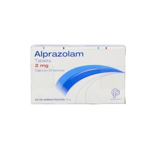 [2740] ALPRAZOLAM 2 MG C/30 TAB LAB PSICOFARMA GRUPO II