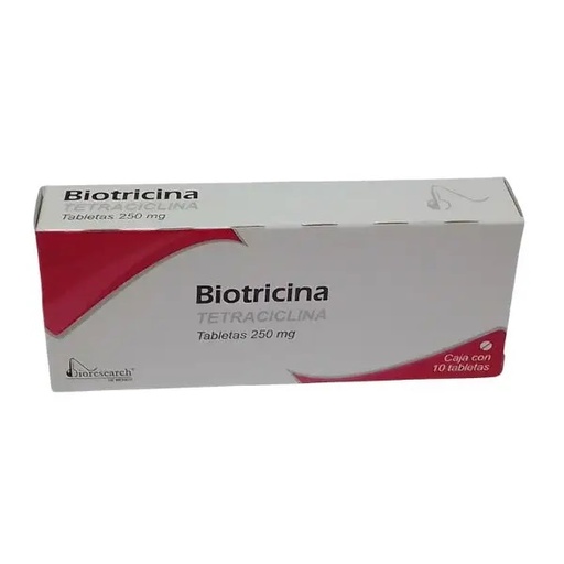 [2759] TETRACICLINA 250 MG C/10 TAB BIOTRICINA LAB BIORESEARCH