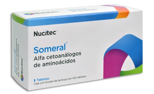 [2872] ALFA CETOANALOGOS DE AMINOACIDOS 630 MG C/100 TAB SOMERAL LAB NUCITEC