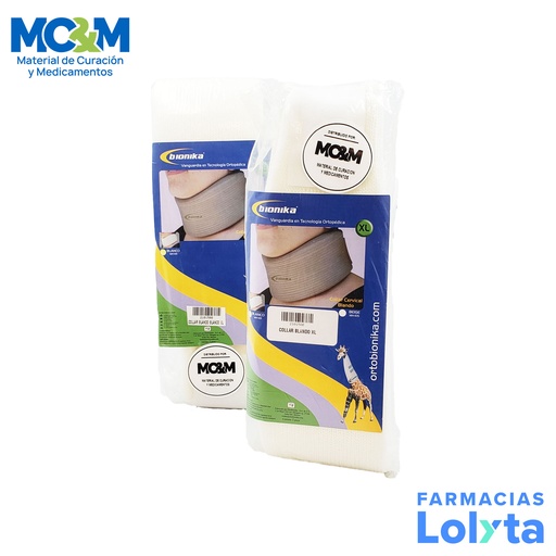 [3083] COLLARIN BLANDO EXTRA GRANDE MH-101 BIONIKA