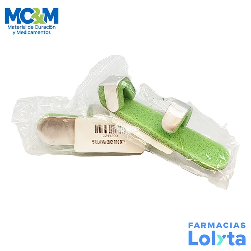 [3133] FERULA PARA DEDO BAT GRANDE BIONIKA