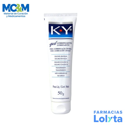 [3680] K-Y GEL LUBRICANTE INTIMO C/50 G LAB RB HEALTH