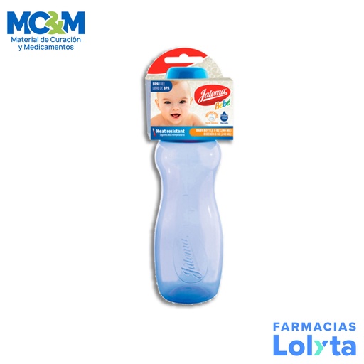 [3783] BIBERON SILUETTE AZUL 240 ML 8 OZ JALOMA
