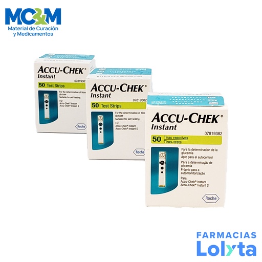 [4231] TIRAS REACTIVAS ACCUCHEK INSTANT C/50 TIRAS ROCHE