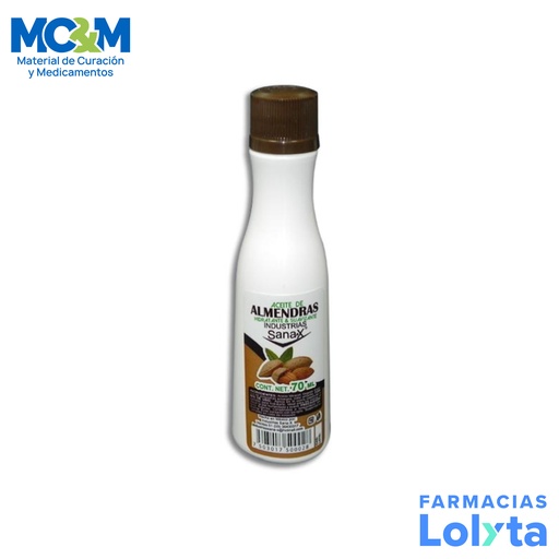 [4265] ACEITE DE ALMENDRAS C/70ML SANAX