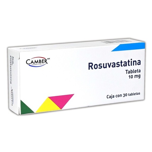 [1684] ROSUVASTATINA 10 MG C/30 TAB LAB CAMBER PHARMA
