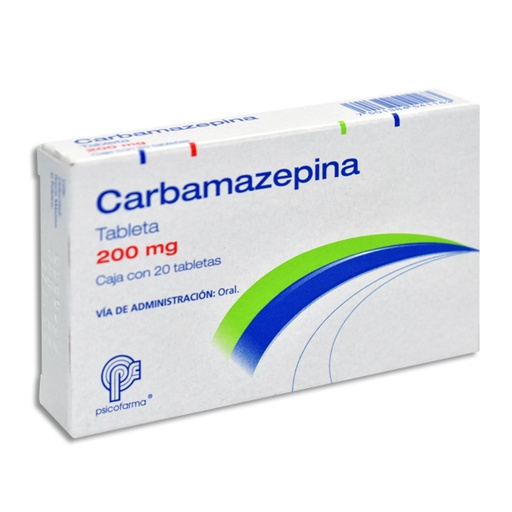 [1735] CARBAMAZEPINA 200 MG C/20 TAB LAB PSICOFARMA
