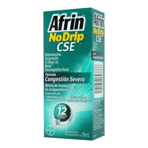 [2979] AFRIN NO DRIP CSE SUSP NASAL 0.50 MG/ML C/15 ML OXIMETAZOLINA LAB BAYER