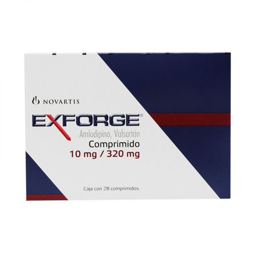 [3036] EXFORGE 10/320 MG C/28 COMPRIMIDOS AMLODIPINO VALSARTAN LAB NOVARTIS