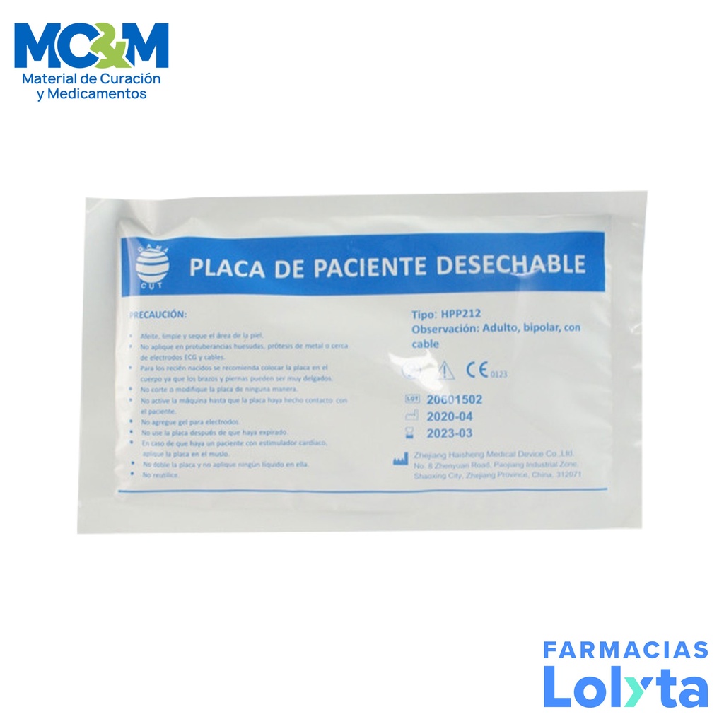 PLACA P/ELECTROCAUTERIO GAMA CUT | Website Farmacias Lolyta
