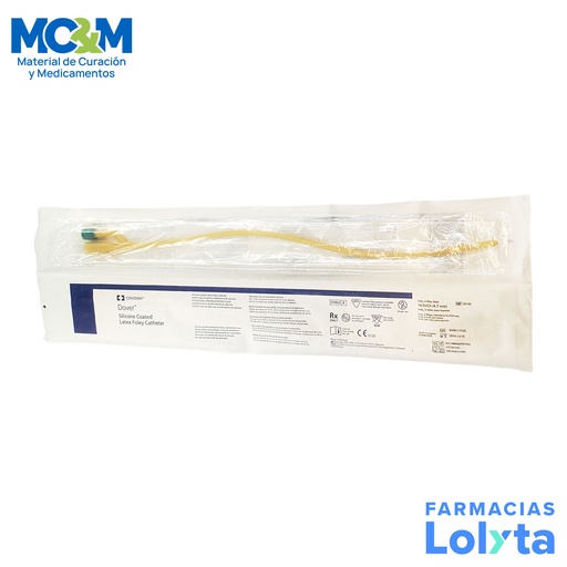 [3291] SONDA FOLEY #14 LATEX 2 VIAS REF 25133 CARDINAL HEALTH