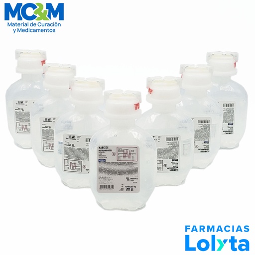 [2579] METRONIDAZOL SOL INY 500 MG/100ML KABIZOL LAB FRESENIUS