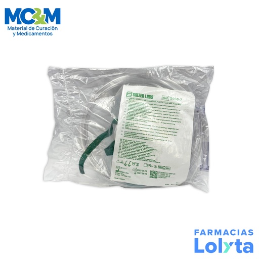 [551] MASCARILLA CON MICRONEBULIZADOR PEDIATRICO REF 8906-7 SALTER LABS