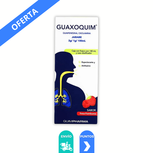 [3212] GUAIFENESINA OXOLAMINA JARABE 2/1 G/100 ML FCO C/140 ML LAB ADN