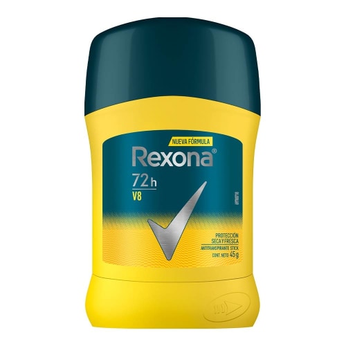 [3222] ANTITRANSPIRANTE EN BARRA REXONA MEN V8 72 H C/45 G UNILEVER