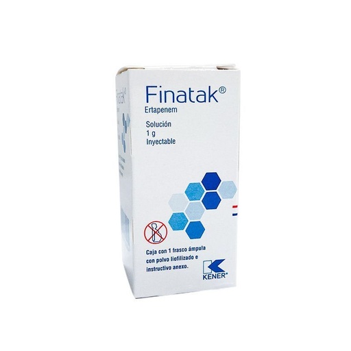 [3068] ERTAPENEM SOL INY 1 G FINATAK LAB KENER (INVANZ)