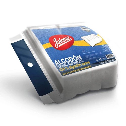 [3348] ALGODON ABSORBENTE PLISADO C/25 G JALOMA