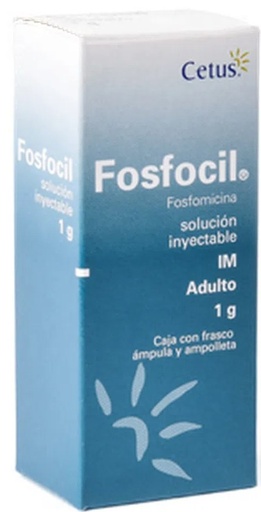 [3436] FOSFOCIL ADULTO SOL INY 1 G IM C/1 AMP FOSFOMICINA LAB CETUS
