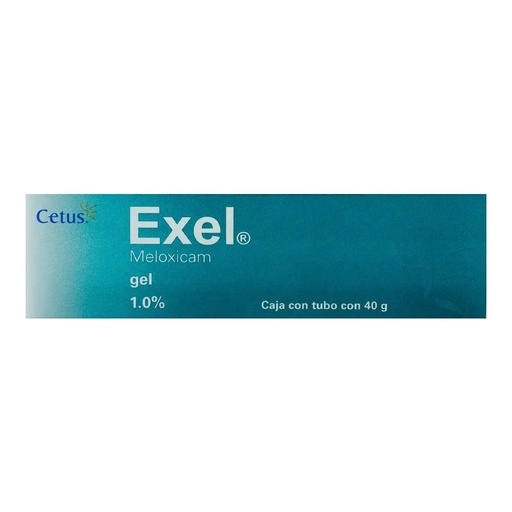 [3441] EXEL GEL 1% C/40 G MELOXICAM LAB CETUS