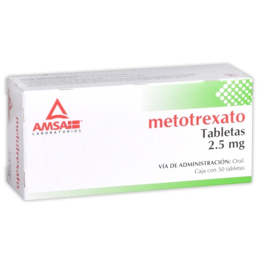 [3470] METOTREXATO 2.5 MG C/50 TAB LAB AMSA