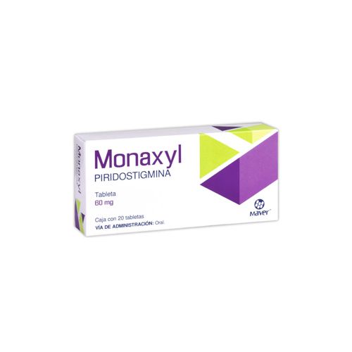 [3547] PIRIDOSTIGMINA 60 MG C/20 TAB MONAXYL LAB MAVER