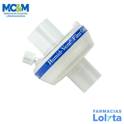 [4509] FILTRO HUMIDIFICADOR COMPACTO CON PUERTO BACTERIAL/VIRAL ADULTO HUMID-VENT S REF 19402 TELEFLEX (NARIZ ARTIFICIAL)